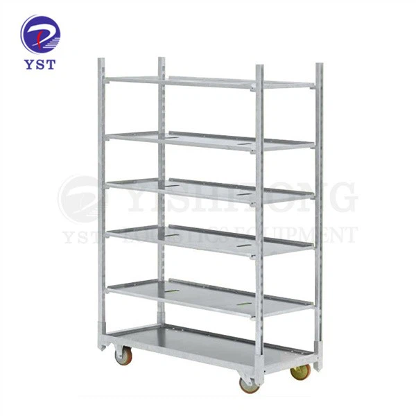 Shelved Carts For Nursery Use